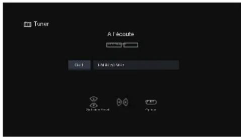 DENON AVR-X1800H - Écoute d'émissions FM - 1