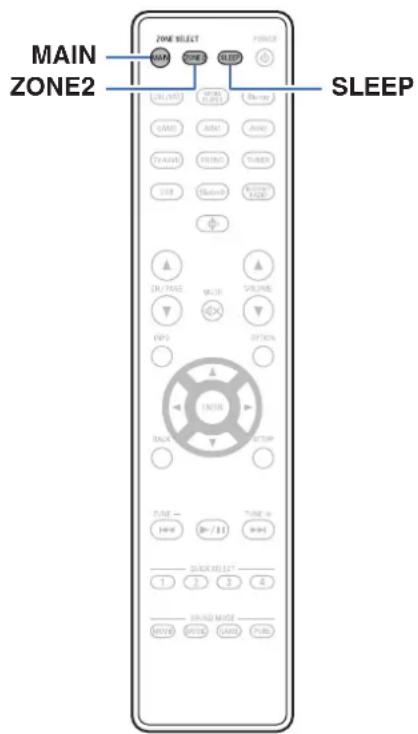 DENON AVR-X1800H - Fonction de minuterie sommeil - 1