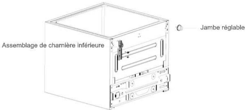 AYA ACU050W - INSTRUCTIONS D'INVERSION DE LA PORTE DU CONGÉLATEUR - 4