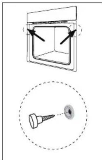 SIGNATURE SFMP70 - SECURING THE OVEN TO THE CABINET - 1