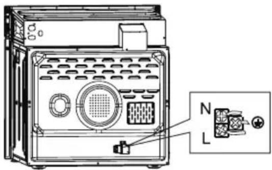SIGNATURE SFMP70 - CONNECTION OF THE OVEN - 1