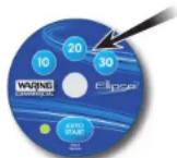 Waring Commercial Ellipse MXE2000 - IMPORTANT: Never operate the unit without the dasher system. - 2