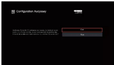 DENON AVR-X1800H DAB - Effectuez le paramétrage de Audyssey Dynamic EQ ^® et Audyssey Dynamic Volume ^® . - 1