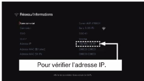 DENON AVR-X1800H DAB - Contrôle de l'appareil à partir d'un contrôle Web - 5