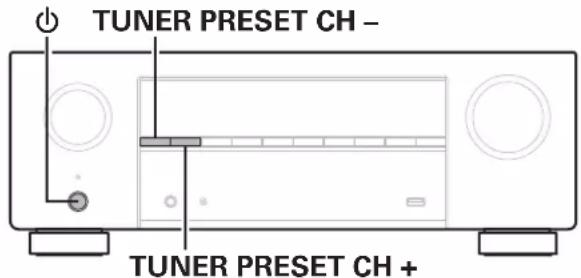 DENON AVR-X1800H DAB - Réinitialisation des réglages d'usine - 1