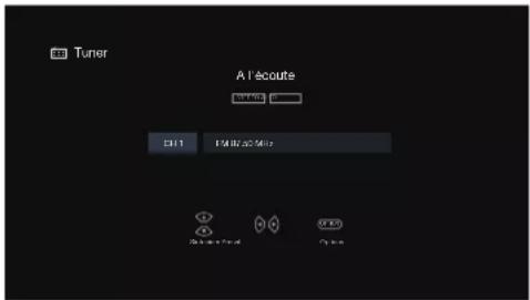 DENON AVR-X1800H DAB - Écoute d'émissions FM - 1