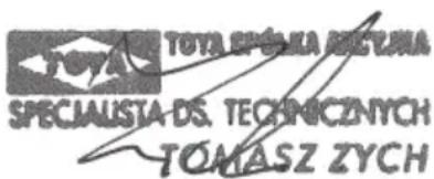 Yato YT-23242 - DEKLARACJA ZGODNOŚCI - 1