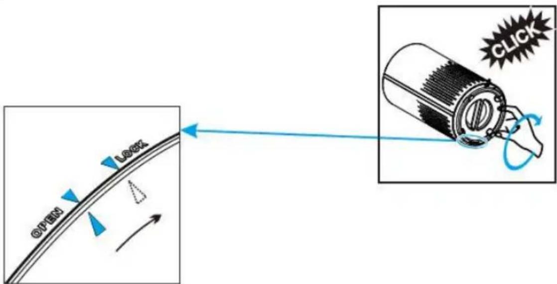 OPEN LOCK CLICK