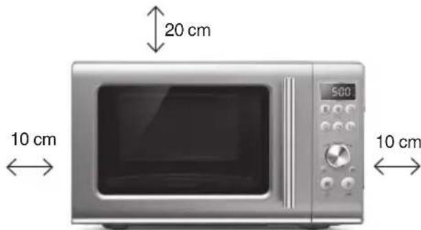 SAGE the Compact Wave SMO650 - EINRICHTEN UND EINSCHALTEN DER MIKROWELLE - 1