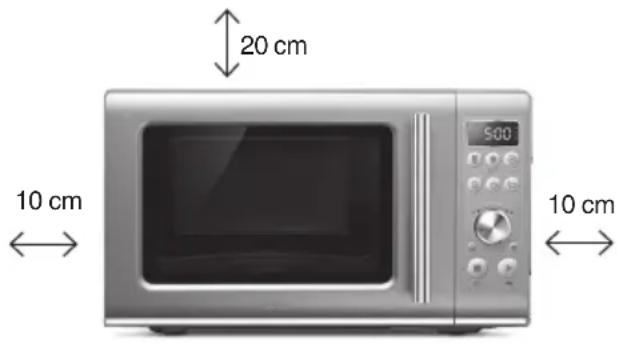 SAGE the Compact Wave SMO650 - INSTALACIÓN Y ENCENDIDO DEL HORNO MICROONDAS - 1