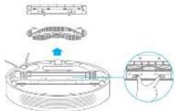 DREAME D9 Max - Pulizia della spazzola principale - 1