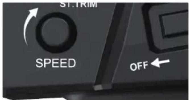 ST.TRIM SPEED OFF