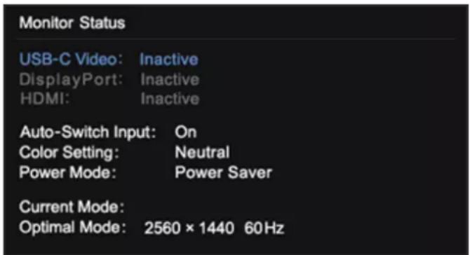 HP E24u G5 - Utilisation de la fonction d'auto-test - 2