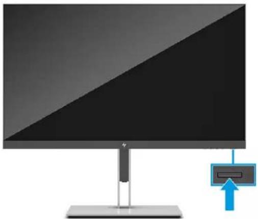 HP E24u G4 - Mise en marche du moniteur - 3