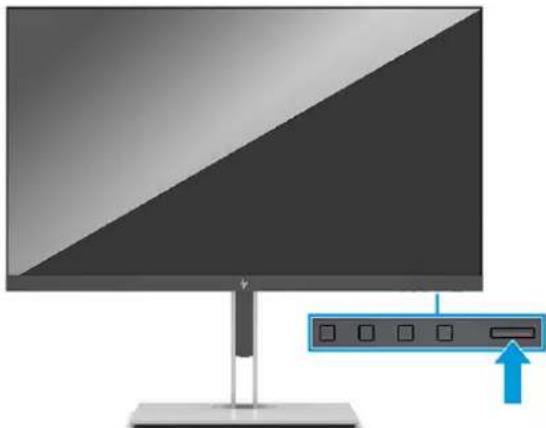 HP E24t G4 - Mise sous tension du moniteur - 1