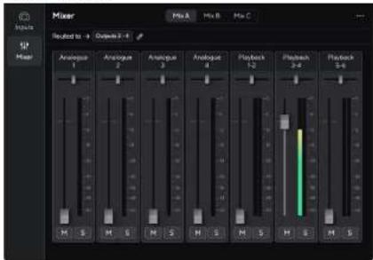 FOCUSRITE Scarlett 4i4 4th Gen - Routing logiciel - 2