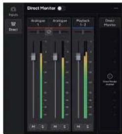 FOCUSRITE Scarlett 2i2 4th Gen - Réglage direct du moniteur - 1