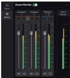 FOCUSRITE Scarlett 2i2 4th Gen - Réglage direct du moniteur - 2