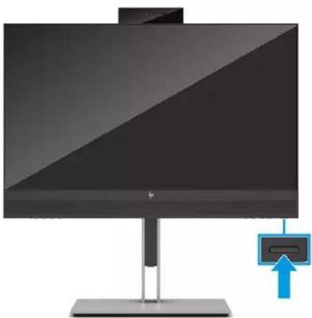 HP E24mv G4 - Mise en marche du moniteur - 1