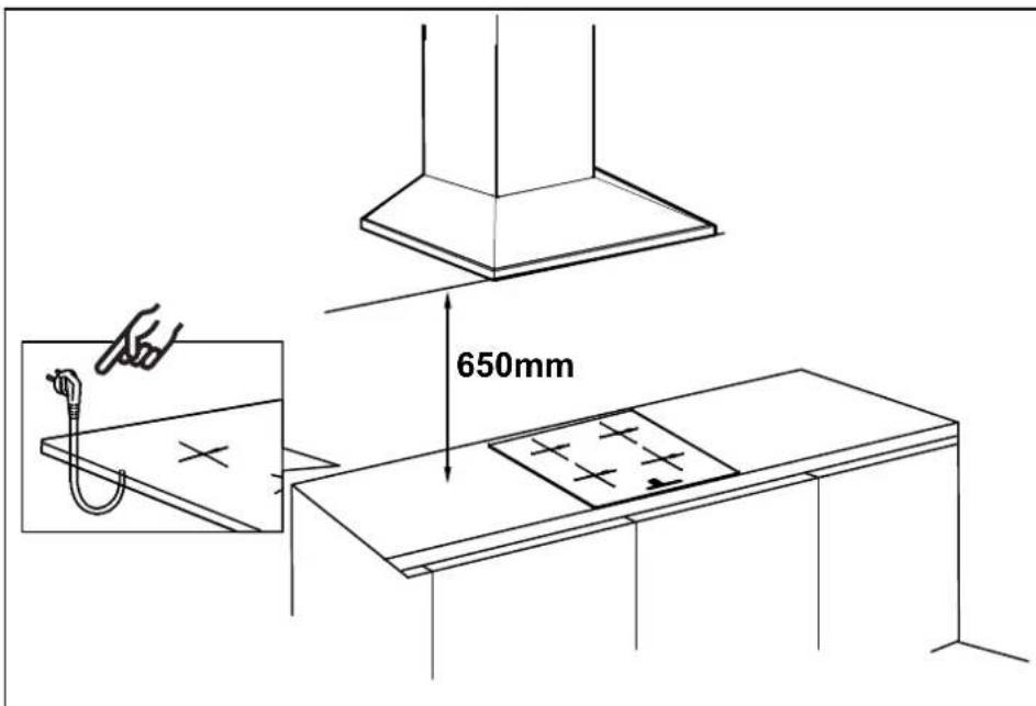CIARRA CBCB6201 - Install the Hood (Extraction) : - 1
