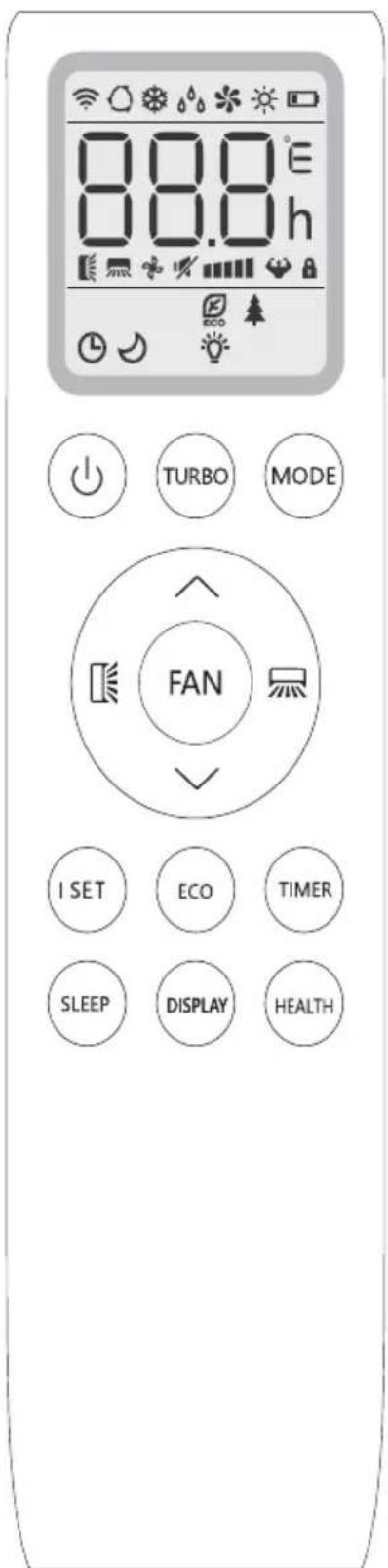 TCL Gentle Cool S18P7S0 - TÉLÉCOMMANDE - 1