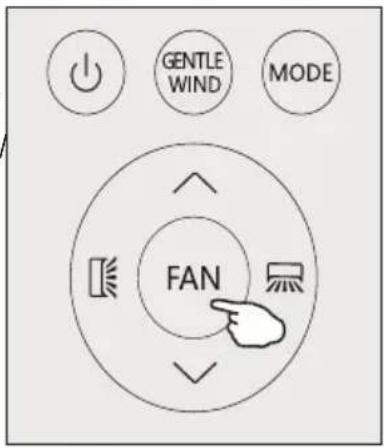 TCL Elite S09F2S0 - Modifier la vitesse du ventilateur - 2