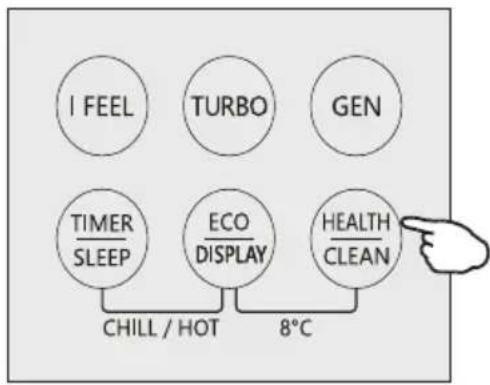TCL Gentle Cool S09P7S0 - SELF-CLEAN function (Optional) - 2