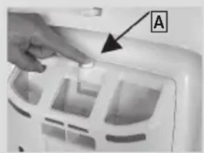 HOOVER H3TSM47TAMCE-S - Cleaning the detergent dispenser and its compartments - 1