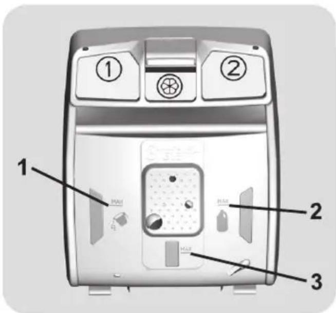 HOOVER H3TSM47TAMCE-S - Apertura / Chiusura del cestello - 2