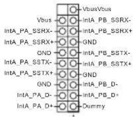VbusVbus Vbus IntA_PB_SRSX- IntA_PB_SRSX+ GND GND IntA_PB_SSTX- IntA_PB_SSTX+ GND IntA_PB_D- IntA_PB_D+ Dummy