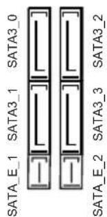 SATA E_1 SATA3_1 SATA3_0 SATA E_2 SATA3_3 SATA3_2