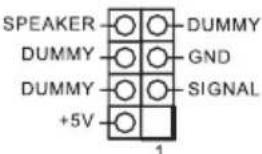 SPEAKER ○ ○ DUMMY DUMMY ○ ○ GND DUMMY ○ ○ SIGNAL +5V ○ 1