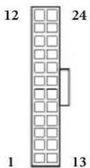 ASROCK J4125M - HDLED (Dioda LED aktywnosci dysku twardego): - 4