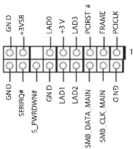 ASROCK H310CM-HDV - HDLED (Hard Drive Activity LED): - 11