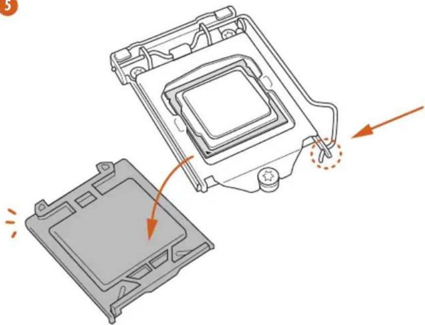 ASROCK H310CM-HDV - Installing the CPU - 6