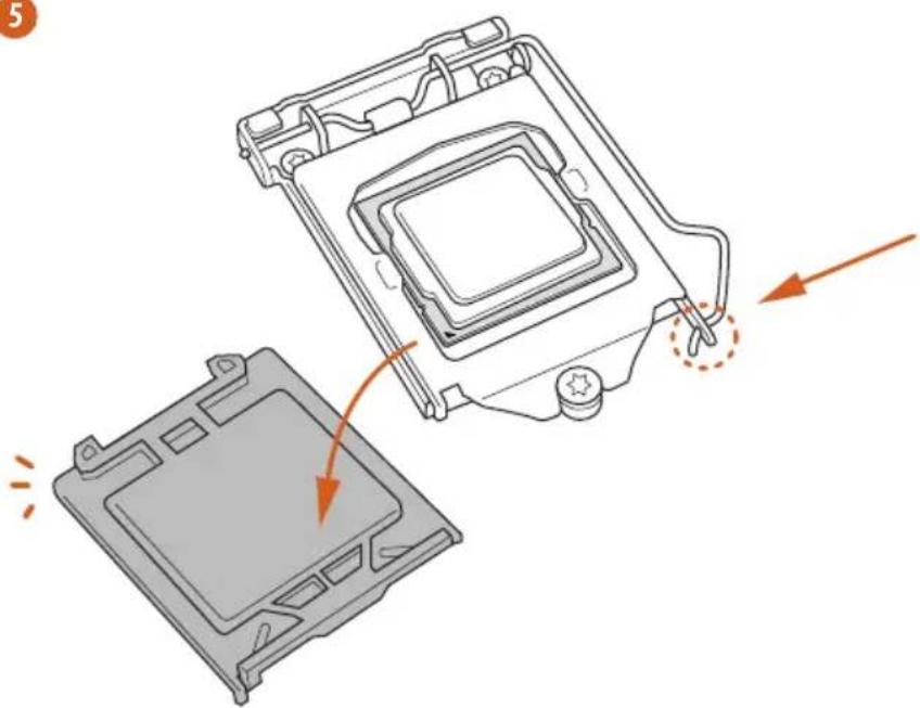 ASROCK H470M-HVS - Installing the CPU - 6