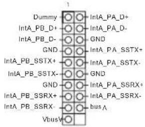 Dummy IntA_PB_D+ IntA_PB_D- GND IntA_PB_SSTX+ IntA_PB_SSTX- GND IntA_PB_SSRX+ IntA_PB_SSRX- VbusV IntA_PA_D+ IntA_PA_D- GND IntA_PA_SSTX+ IntA_PA_SSTX- GND IntA_PA_SSRX+ IntA_PA_SSRX- bus_A