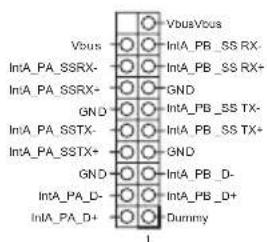 ASROCK X470 Master SLI/ac - Header e connettori su scheda - 8