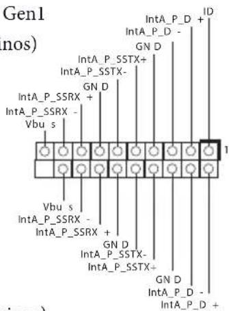 ASROCK X399 Phantom Gaming 6 - E/S do painel posterior - 2
