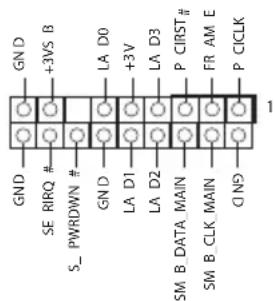 ASROCK Z170A-X1 - Embases et connecteurs de la carte mère - 14