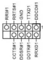 RRI#1 RRTS#1 GND TTXD1 DDCD#1 CCTS#1 DDSR#1 DDTR#1 RRXD1