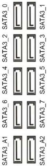 SATA3_A1 SATA3_6 SATA3_4 SATA3_2 SATA3_0 SATA3_A2 SATA3_7 SATA3_5 SATA3_3 SATA3_1