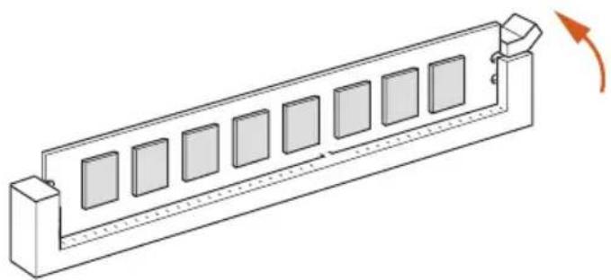 ASROCK X299 Creator - Installation of Memory Modules (DIMM) - 4