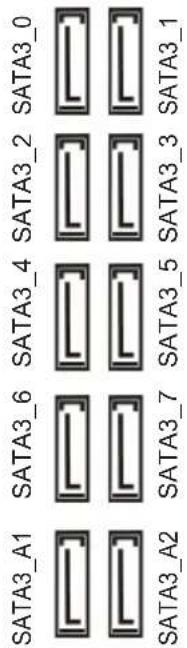 SATA3_A1 SATA3_6 SATA3_4 SATA3_2 SATA3_0 SATA3_A2 SATA3_7 SATA3_5 SATA3_3 SATA3_1