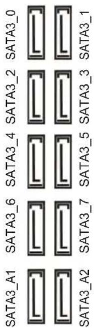 SATA3_A1 SATA3_6 SATA3_4 SATA3_2 SATA3_0 SATA3_A2 SATA3_7 SATA3_5 SATA3_3 SATA3_1