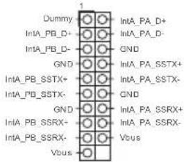 Dummy IntA_PB_D+ IntA_PB_D- GND IntA_PB_SSTX+ IntA_PB_SSTX- GND IntA_PB_SSRX+ IntA_PB_SSRX- Vbus IntA_PA_D+ IntA_PA_D- GND IntA_PA_SSTX+ IntA_PA_SSTX- GND IntA_PA_SSRX+ IntA_PA_SSRX- Vbus