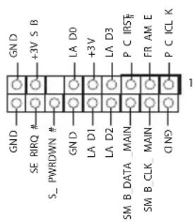 ASROCK Z170A-X1/3.1 - Embases et connecteurs de la carte mère - 14