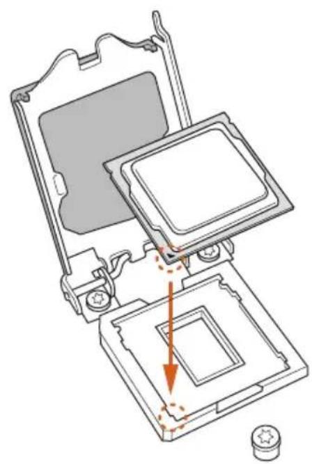 ASROCK Z170A-X1/3.1 - Installing the CPU - 4