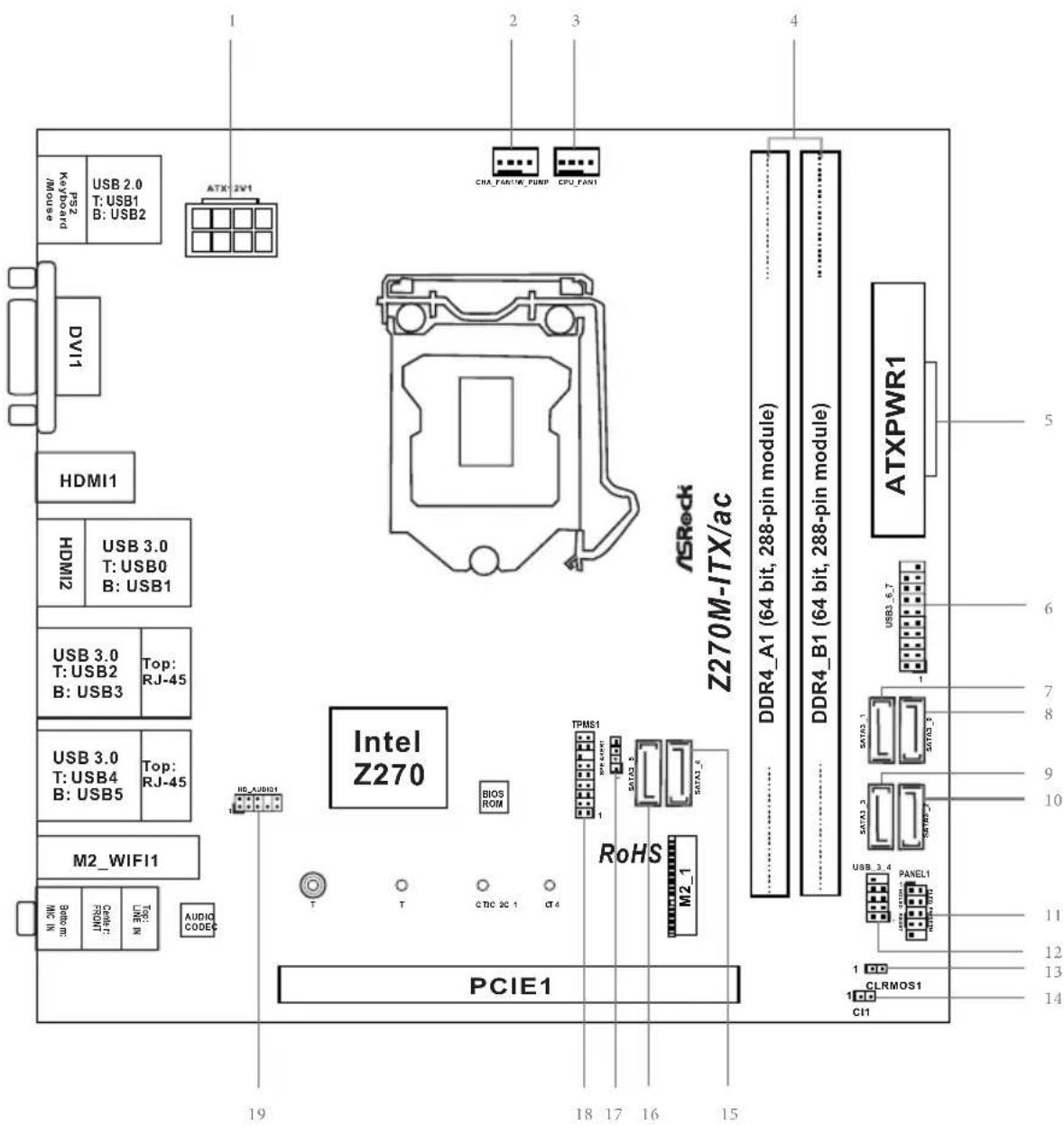 ASROCK Z270M-ITX/ac - AUSTRALIA ONLY - 2