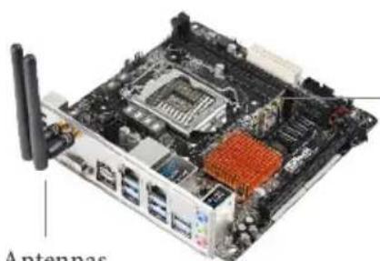 ASROCK Z170M-ITX/ac - WiFi-802.11ac + BT Module - 1